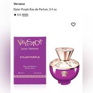 Versace Dylan Purple Fragrance in Elegant Purple